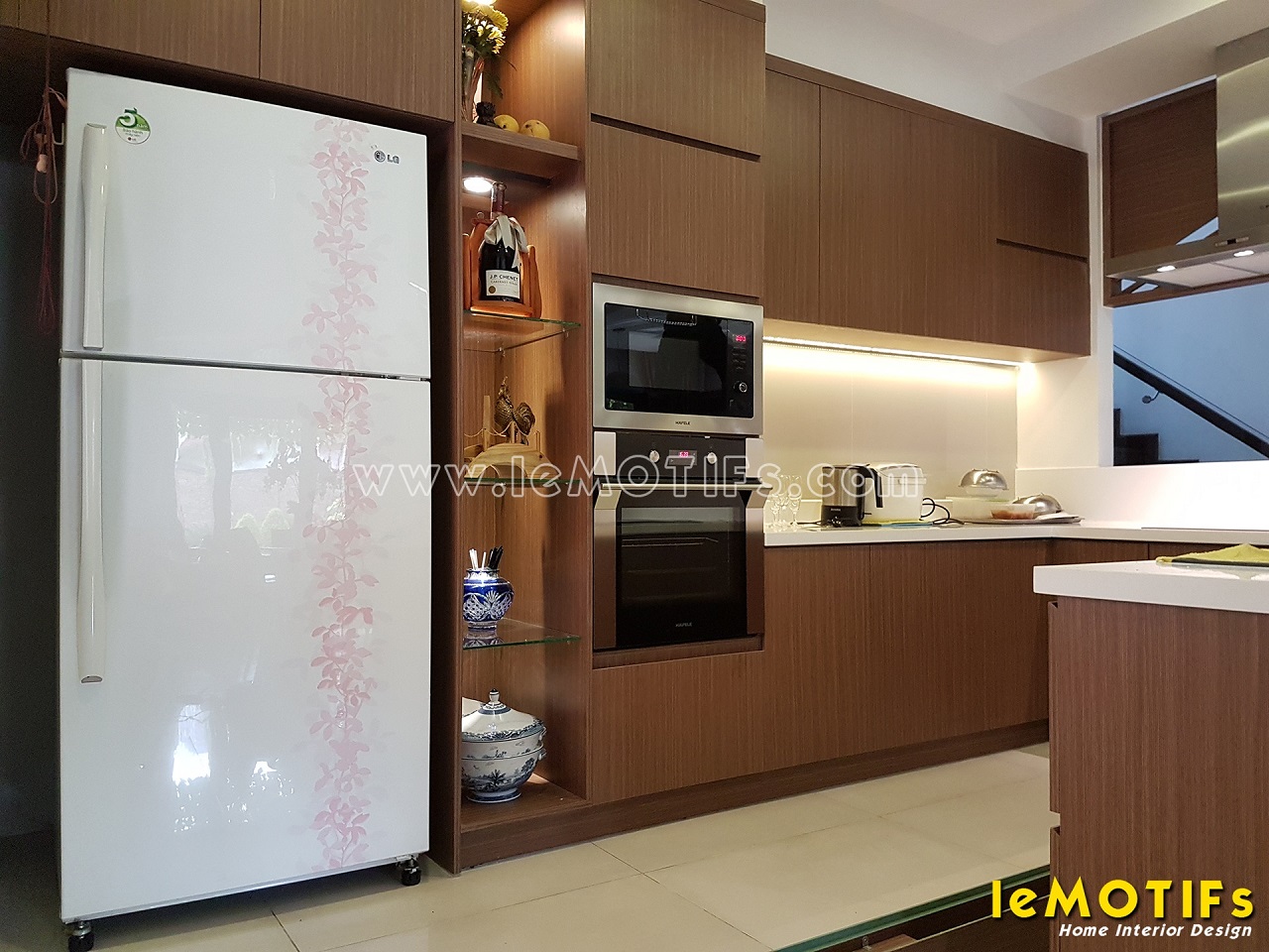 Thi công tủ bếp nhà anh Vũ tập đoàn Hoa Sen