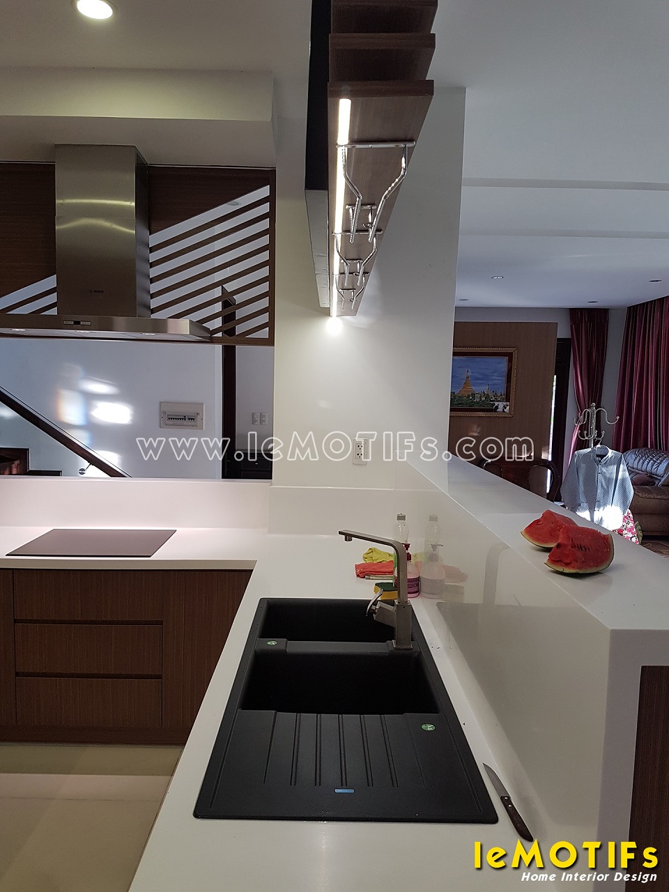 Thi công tủ bếp nhà anh Vũ tập đoàn Hoa Sen