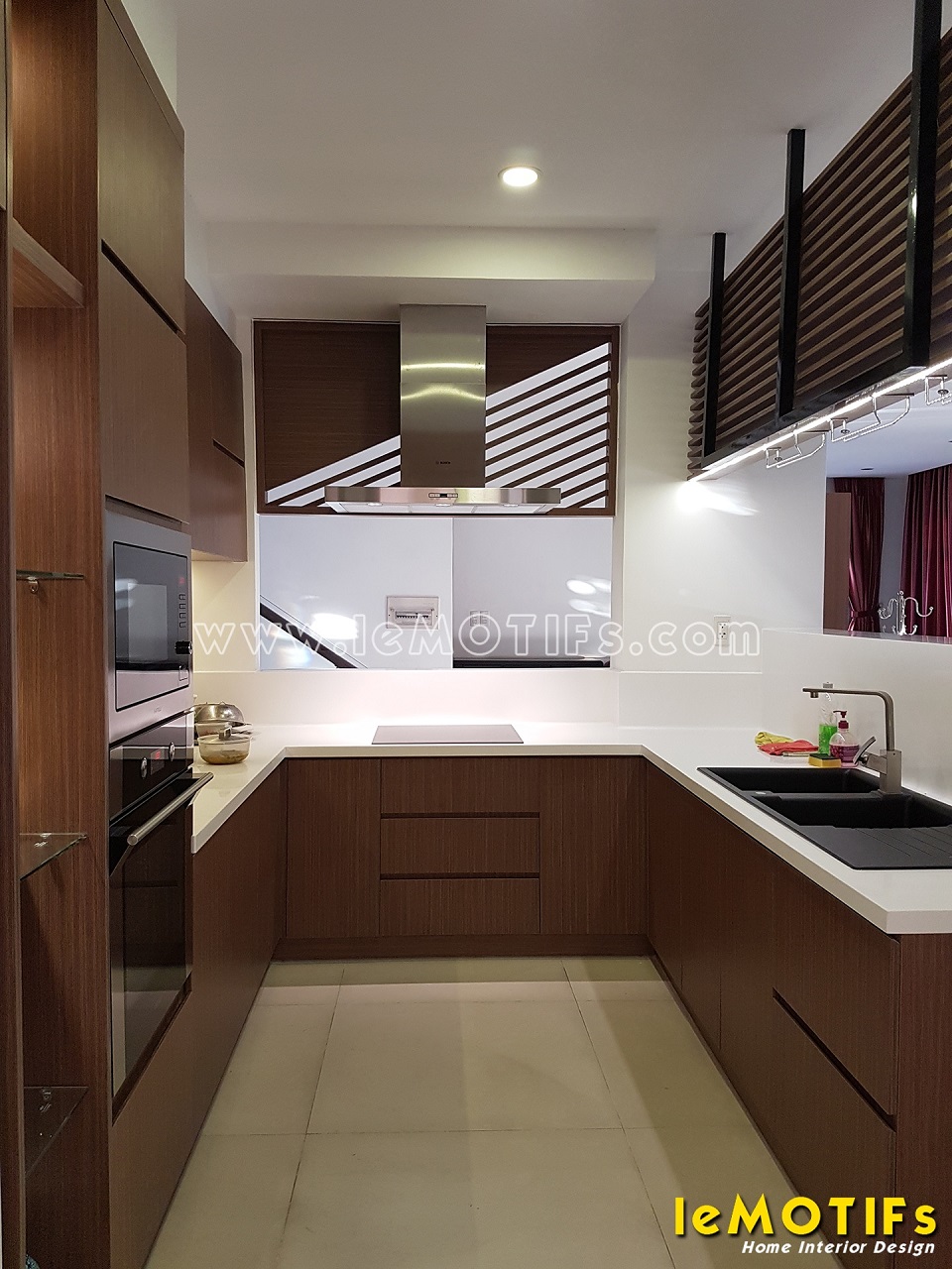 Thi công tủ bếp nhà anh Vũ tập đoàn Hoa Sen