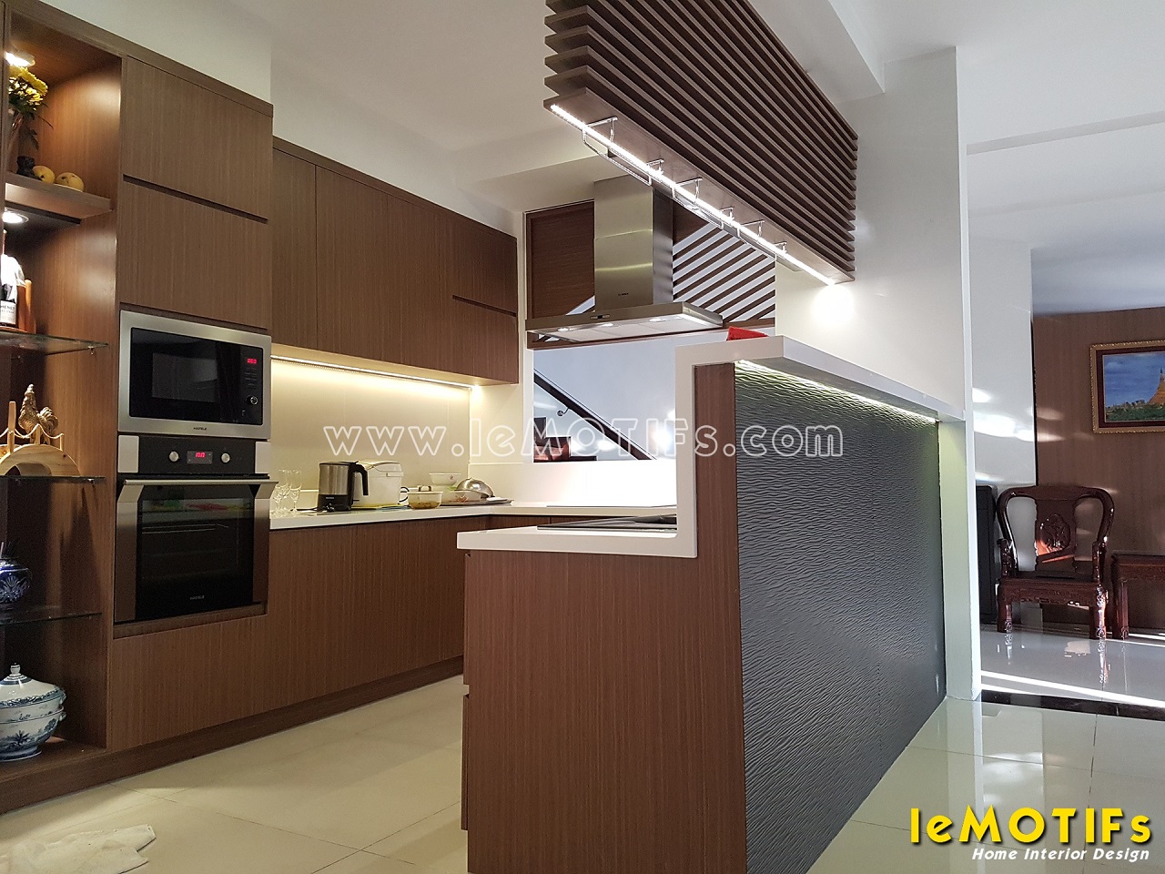 Thi công tủ bếp nhà anh Vũ tập đoàn Hoa Sen