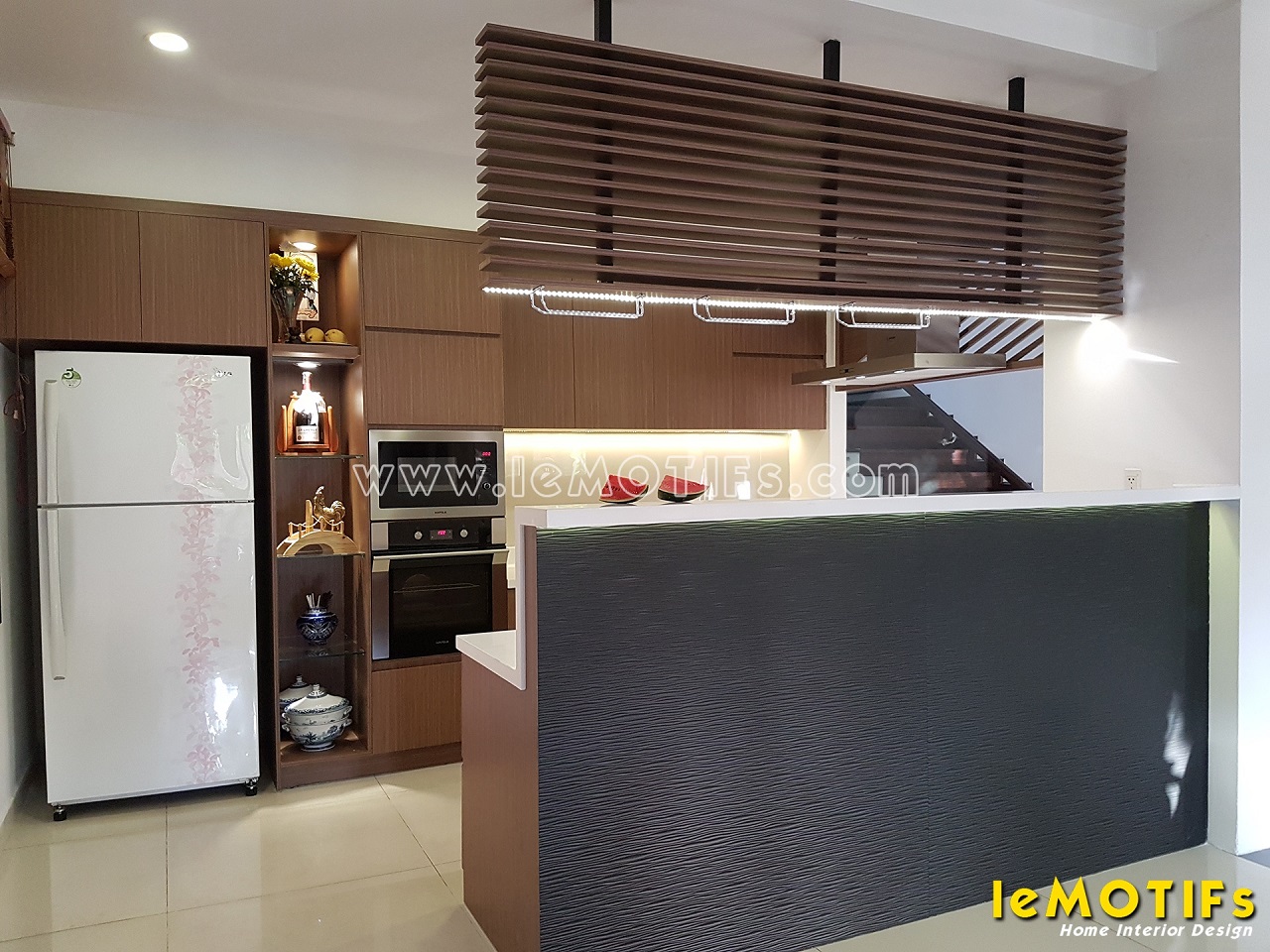 Thi công tủ bếp nhà anh Vũ tập đoàn Hoa Sen