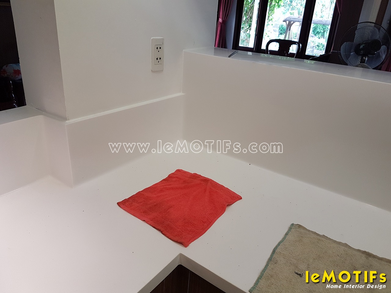 Thi công tủ bếp nhà anh Vũ tập đoàn Hoa Sen