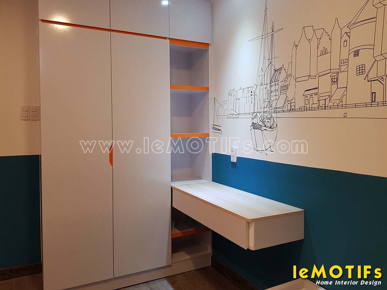 Thi-cong-phong-ngu-tre-em-can-ho-Orchard-Garden-TPHCM